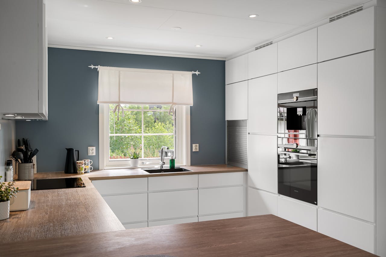 kolor ścian do białej kuchni