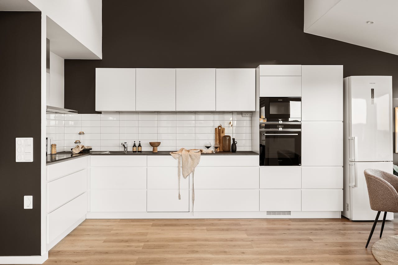kolor ścian do białej kuchni